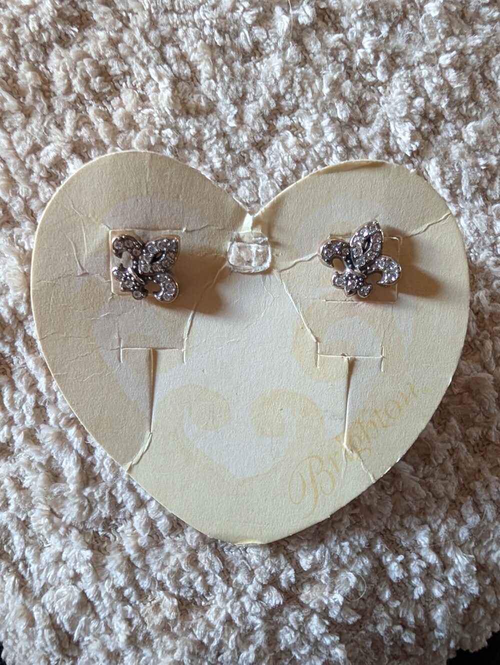 NEW Brighton Fleur De Lis Earrings